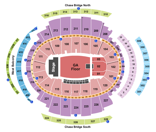 Madison Square Garden Phish Seating Chart